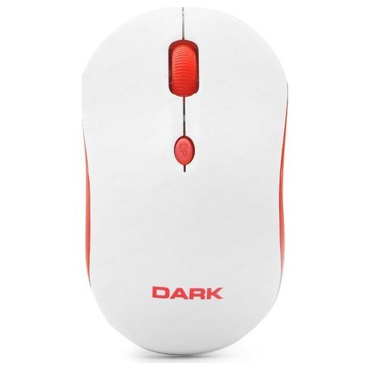 Dark Dk-Ac-Msw100W Kablosuz Krmz-Beyaz K.Suz Mouse