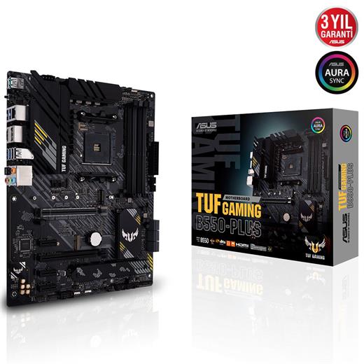 Asus Tuf Gaming B550-Plus Am4 Ryzen Ddr4 Hdmi Atx 90Mb14G0-M0Eay0