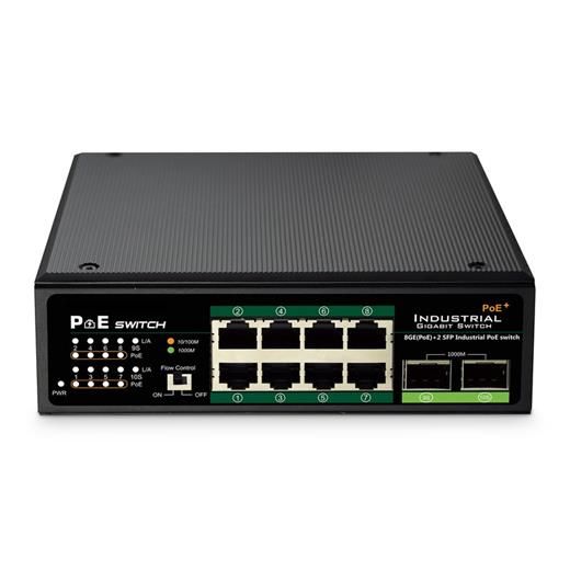 Digitus Dn-651110 8 Port Gigabt Poe+2Port Sfp Swch